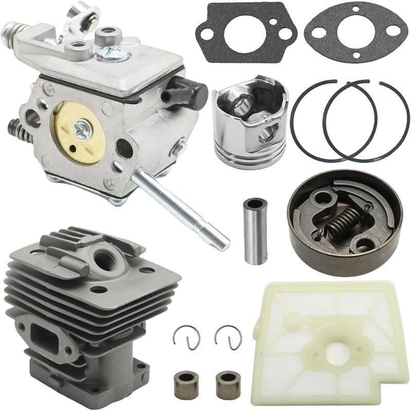 Anxingo 38mm 4119 120 0602 Cylinder Piston Kit, Replacement for Stihl FS160 FS220 FS280 FS220K FS280K FS290 HTA 65 HTA 85, Replaces 4119 160 290 4119 160 2001 - Image 3